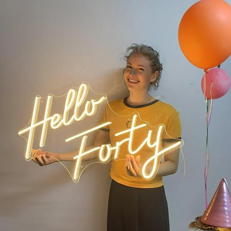Custom LED Neon Sign for Birthday | Name & Age Light Up Sign | Party Backdrop Decor | Custom LED Light | Handmade Wall Light | Room Decor