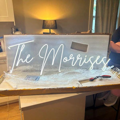 Custom Neon Sign, Neon Sign, Personalized, Gifts for him, Gifts for her, Wedding Sign, Wedding Gift, Wedding Decor, Unique Gift, Home Decor