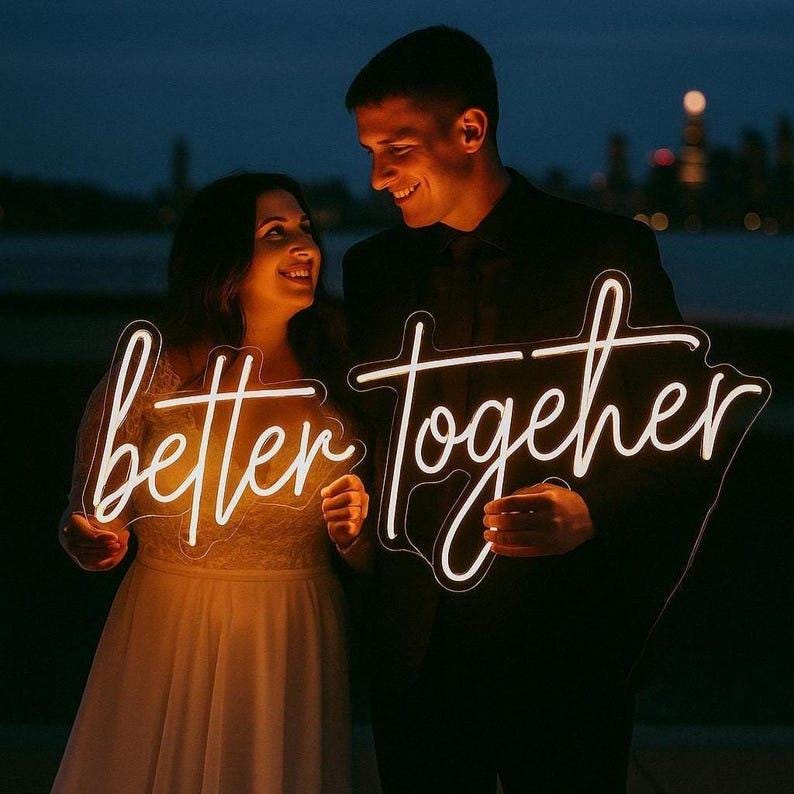 Custom Neon Sign | Neon Sign | Personalized Gifts | Wedding Neon Signs | Name Signs | Led Neon Lights | Neon Signs | Home Decor | Wall Decor |