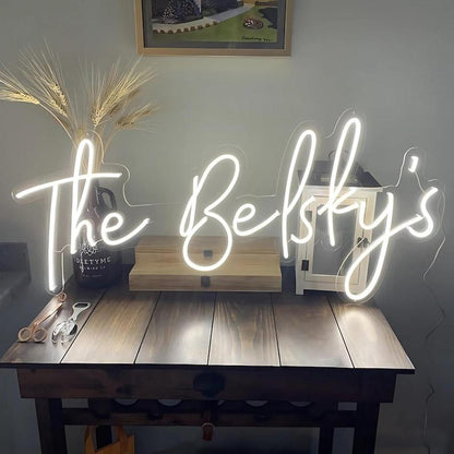 Custom Neon Sign | Neon Sign | Personalized Gifts | Wedding Neon Signs | Name Signs | Led Neon Lights | Neon Signs | Home Decor | Wall Decor |