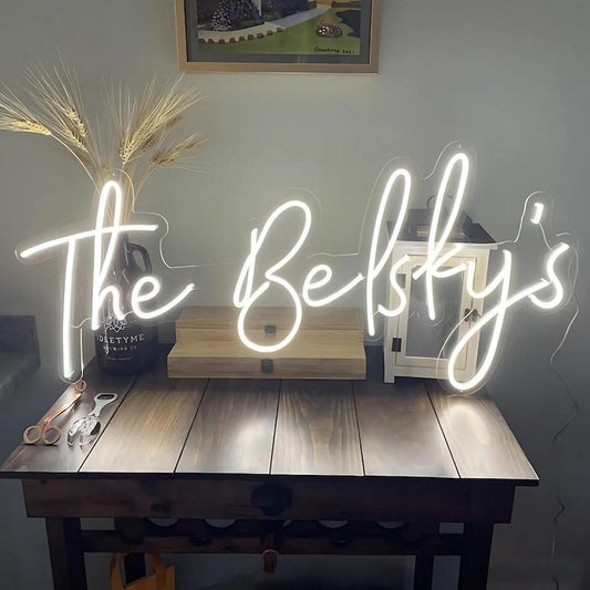 Custom Neon Sign | Neon Sign | Personalized Gifts | Wedding Neon Signs | Name Signs | Led Neon Lights | Neon Signs | Home Decor | Wall Decor |