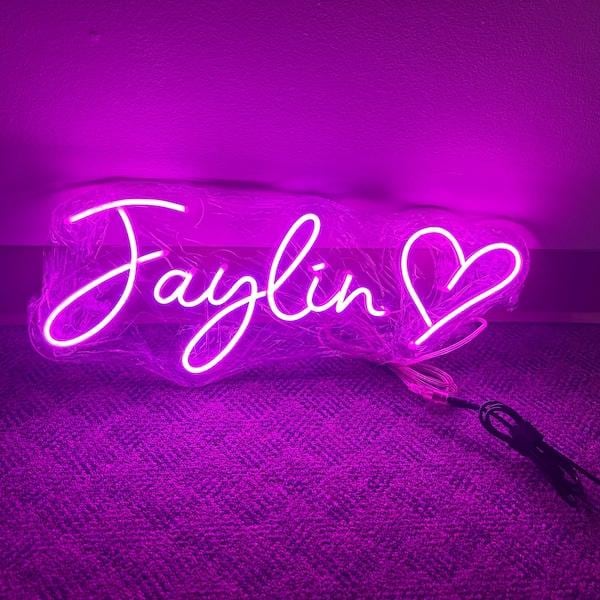 Custom Neon Sign for Kids, Led Light Bedroom Decor, Custom Led Sign Wall Decor, Kid's Room Decor, Gift for Her/Him, Personalized Gift, Gifts