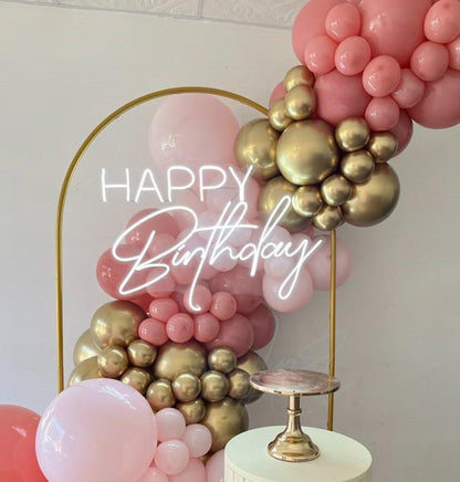 Custom Last Name Neon Sign | Family Name LED Light