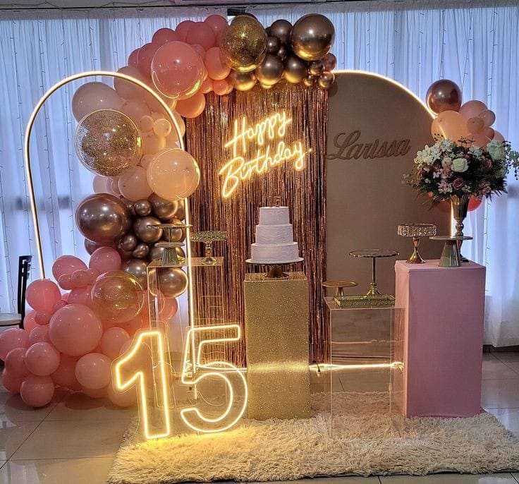Custom LED Neon Sign for Birthday | Name & Age Light Up Sign | Party Backdrop Decor | Custom LED Light | Handmade Wall Light | Room Decor