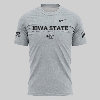 Special New 2025 ISU Logo Tshirt In Grey