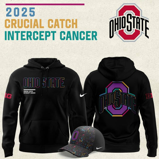 Ohio State Football 2025 Crucial Catch Hoodie
