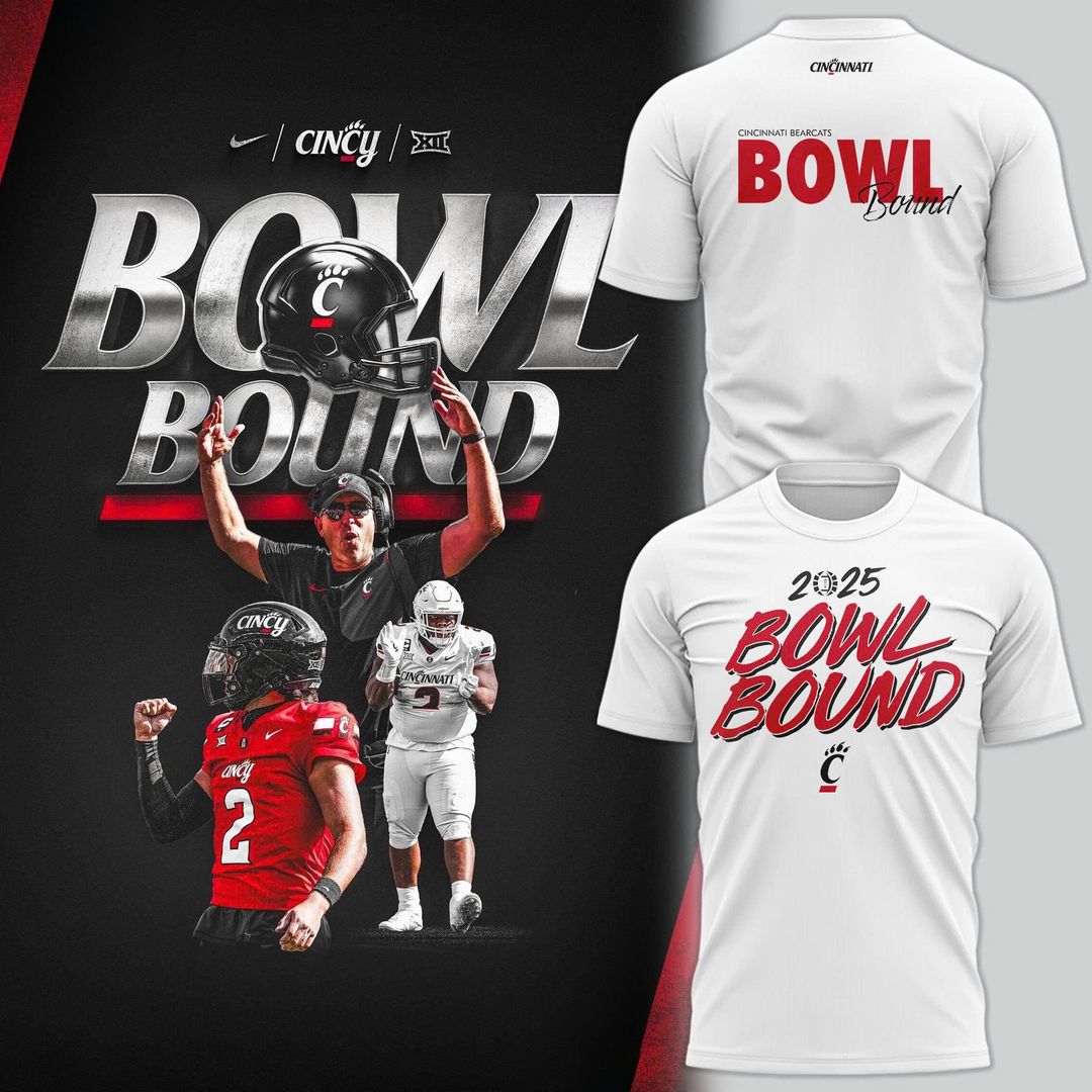 Cincinnati Bearcats Bowl Bound T-Shirt - Special Edition