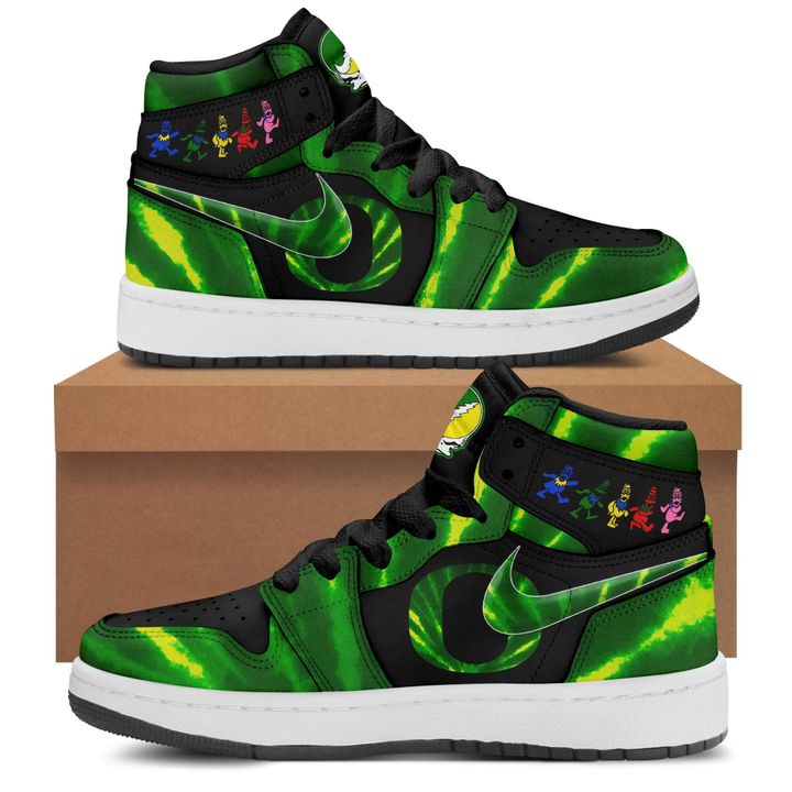 Oregon Ducks 'Tie-Dye Grateful Ducks" 2025-2026 Special Shoes