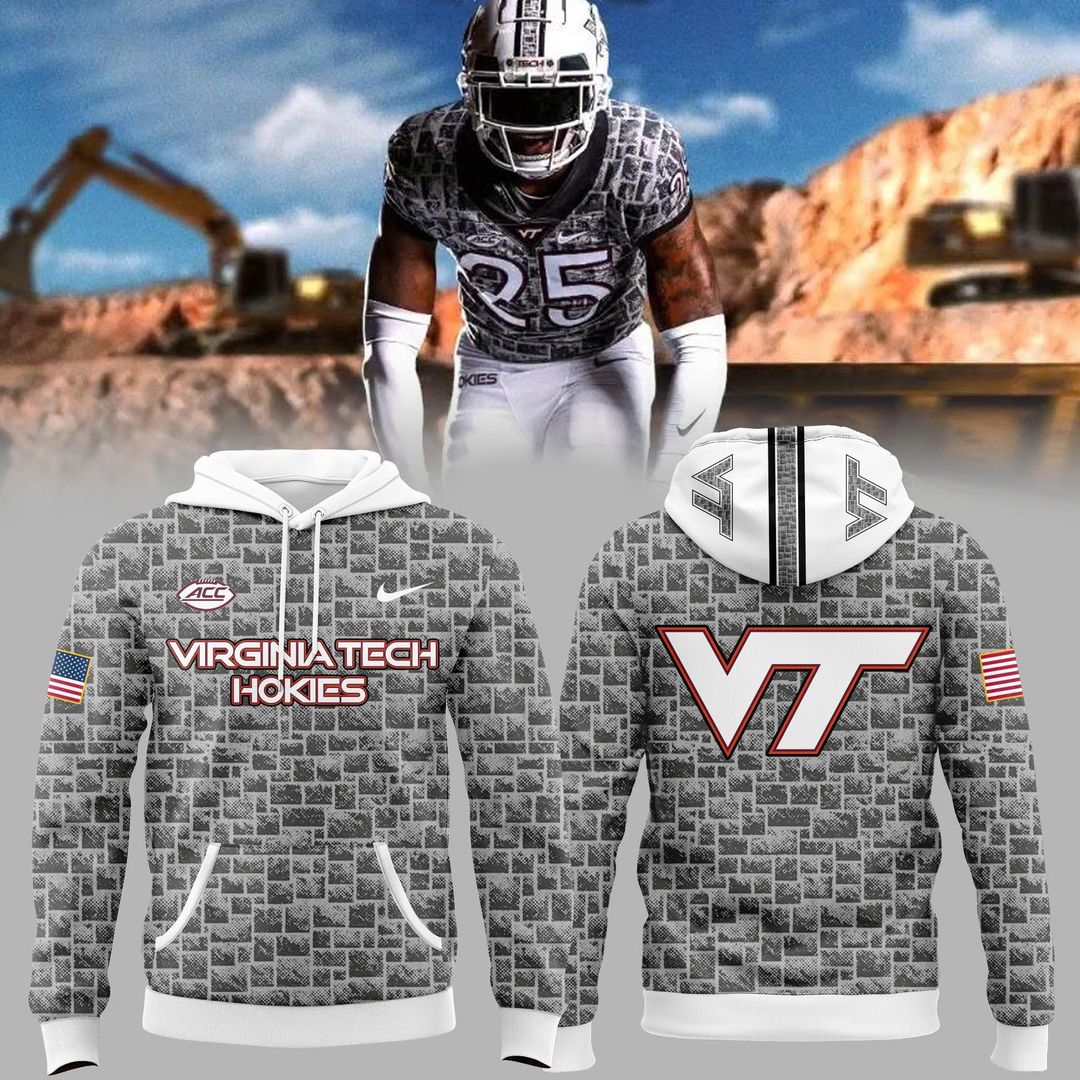 Limited Edition Hoodie Virginia Tech Football 2025 New Hoodie