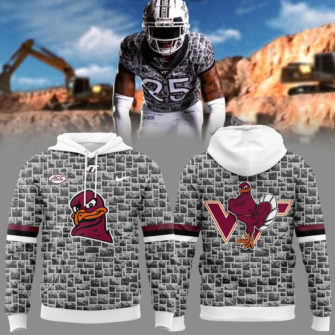 Limited Edition Hoodie Virginia Tech Football 2025 New Hoodie