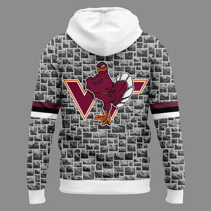 Limited Edition Hoodie Virginia Tech Football 2025 New Hoodie