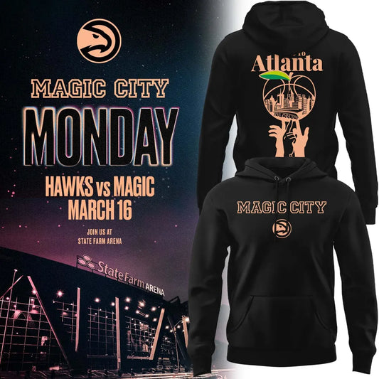 Atlanta Hawks 2026 Magic City True To Atlanta Hoodie