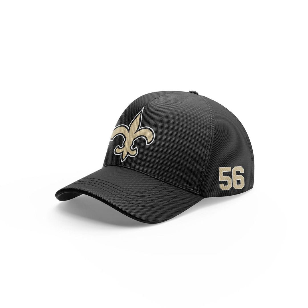 New Orleans Saints Demario Davis #56 Saints Captain Hoodie