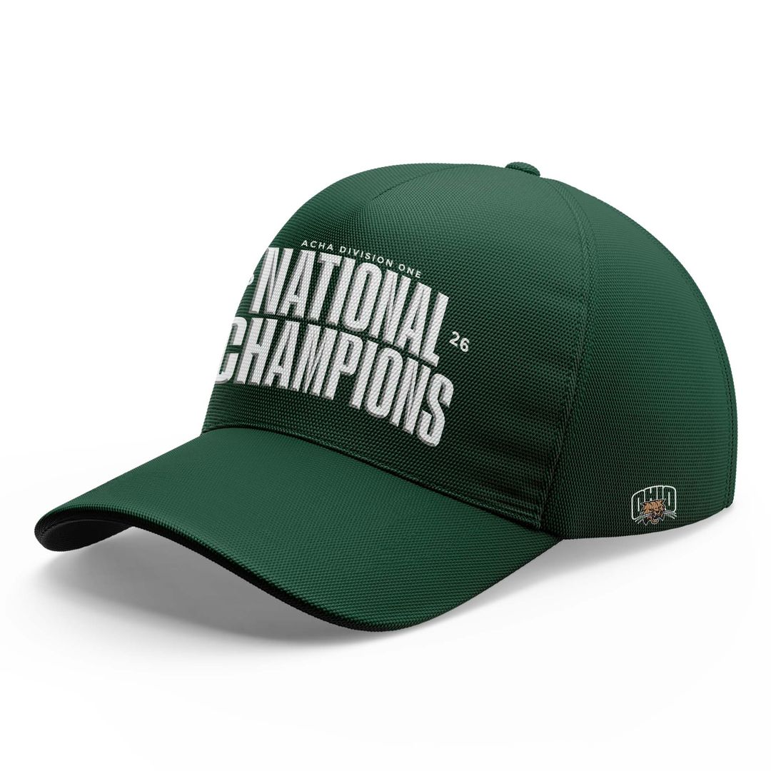 Ohio Bobcats men's ice hockey National Champions Hoodie