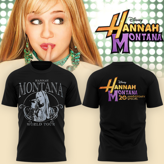 Hannah Montana 20th anniversary special T-shirt