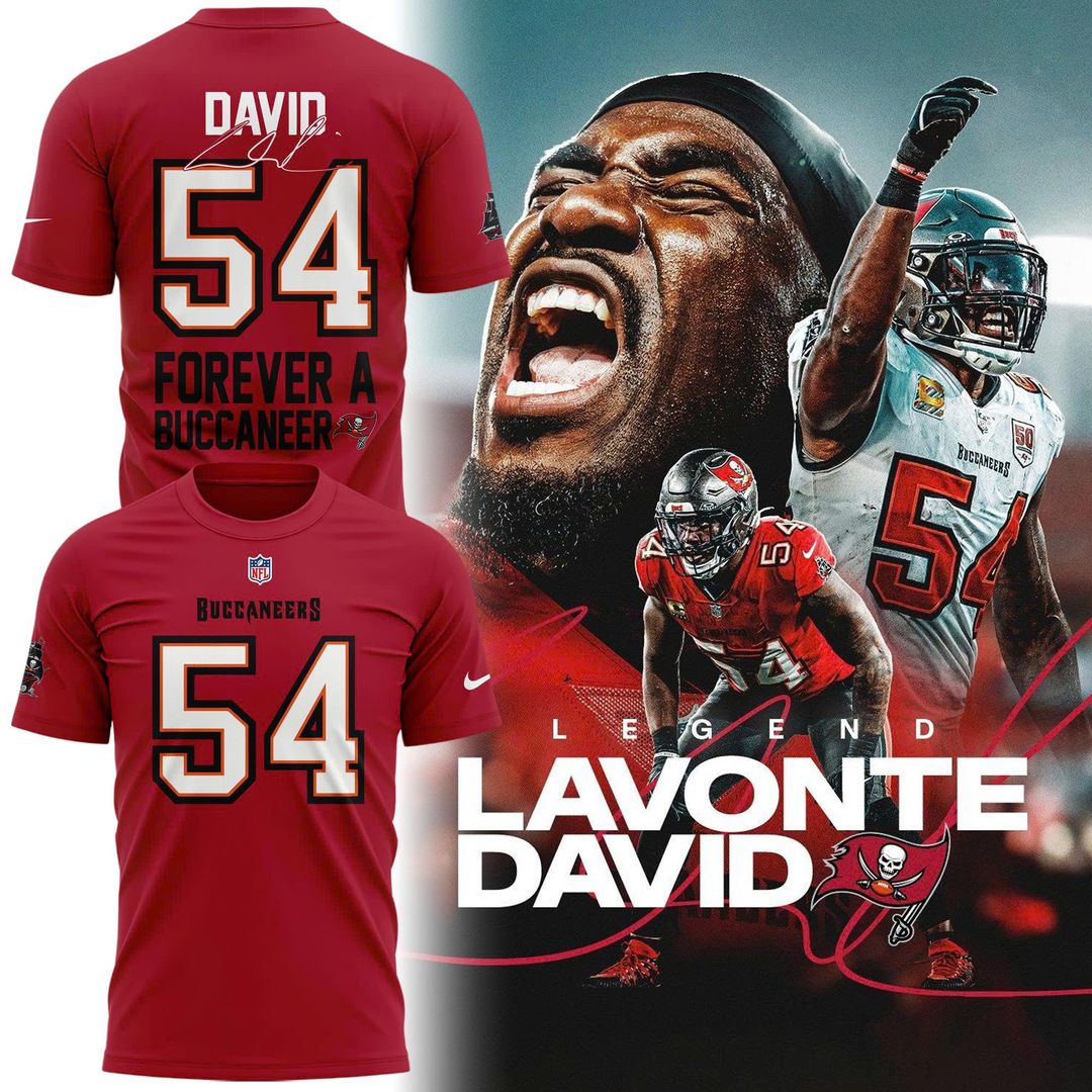 Limited Edition Legend Lavonte David “ Thank You For The Memories TShirt