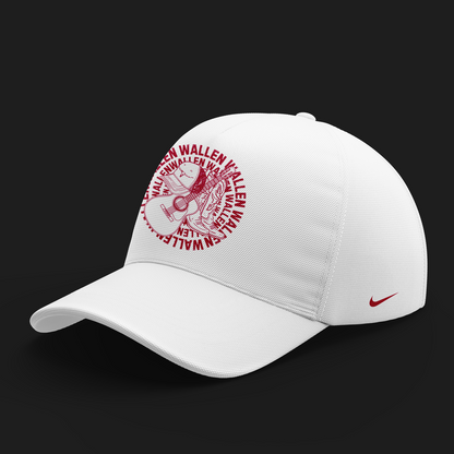 Limited edition Morgan Wallen x Alabama Football T-Shirt White "Still The Problem Tour 2026"