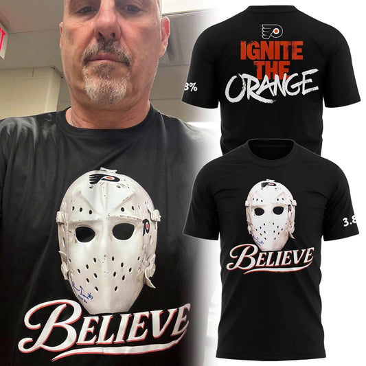 Philadelphia Flyers 2026 "BELIEVE 3,8%" Tee