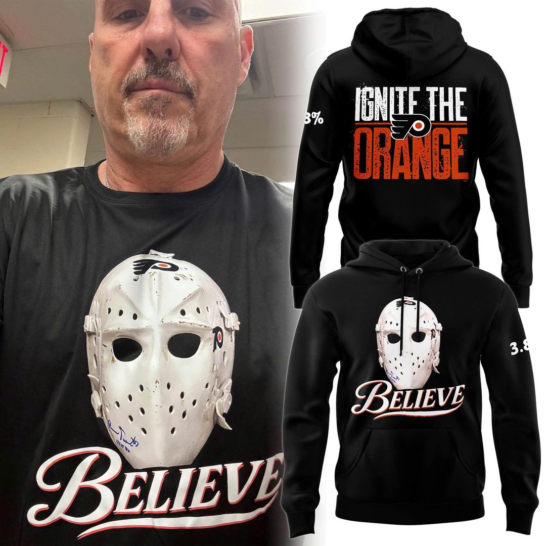 Philadelphia Flyers 2026 "BELIEVE 3,8%" Hoodie