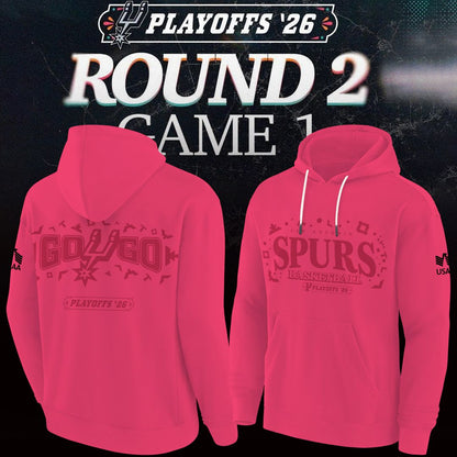 San Antonio Spurs Playoff Hoodie (Round 2)