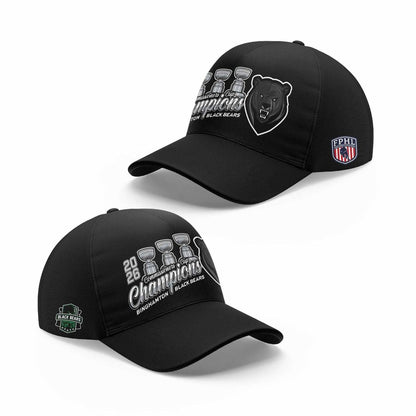 Binghamton Black Bears 2026 Commissioner’s Cup Champions Green Hoodie