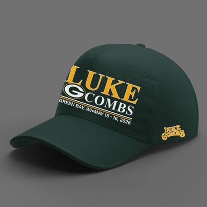 Special Edition My Kinda Saturday Night Tour - Luke Combs x Green Bay Packers T-Shirt
