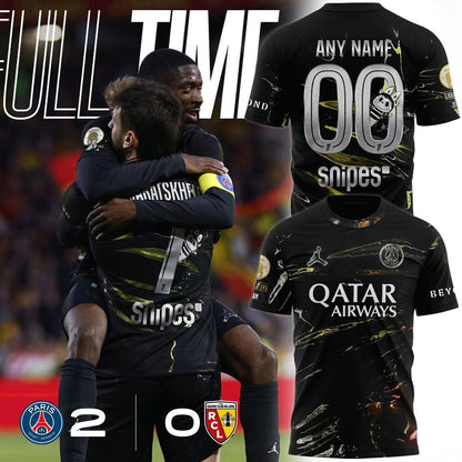 Maillot PSG Jordan Night Edition Dri-FIT ADV 2025/26 avec flocage personnalisé Labubu – Nom et Numéro Personnalisés