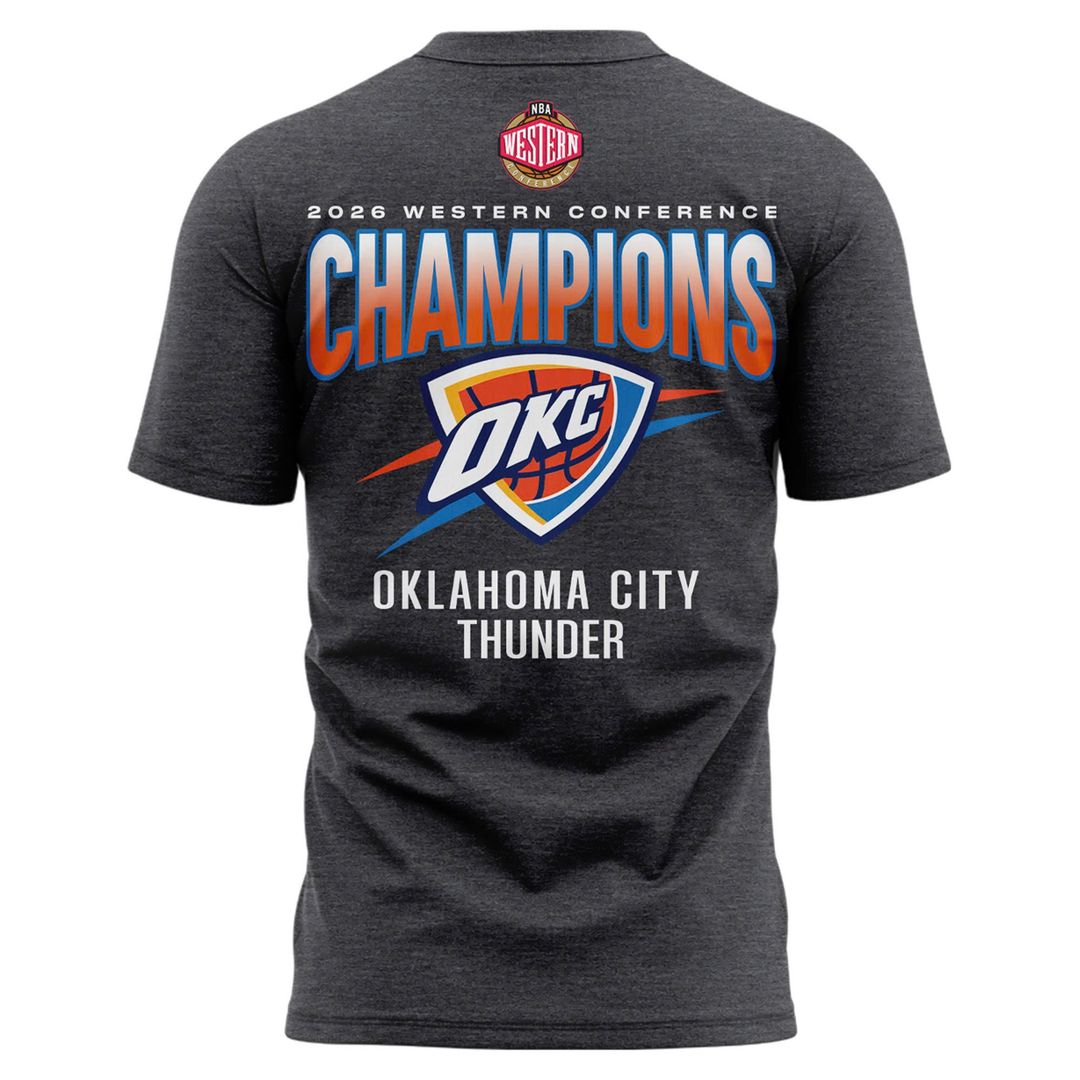 Exclusive Oklahoma City Thunder Finals - OKC Western Conference Champions T-Shirt