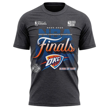 Exclusive Oklahoma City Thunder Finals - OKC Western Conference Champions T-Shirt