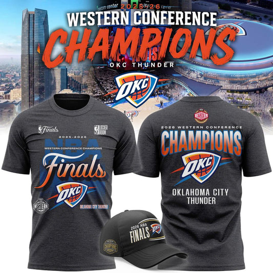 Exclusive Oklahoma City Thunder Finals - OKC Western Conference Champions T-Shirt