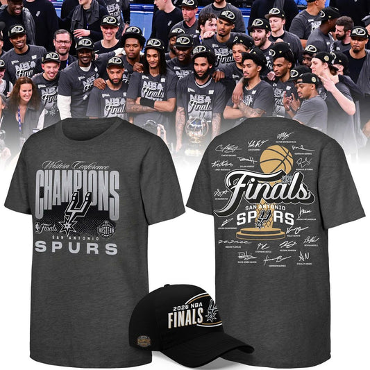San Antonio Spurs 2026 Western Conference Finals Champions T-Shirt