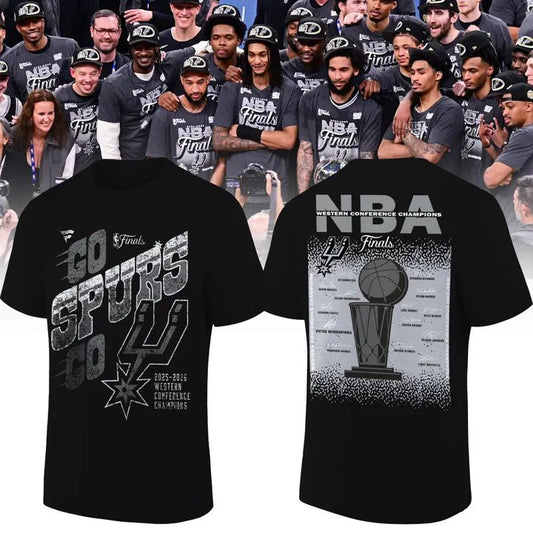San Antonio Spurs 2026 Western Conference Finals Champions T-Shirt