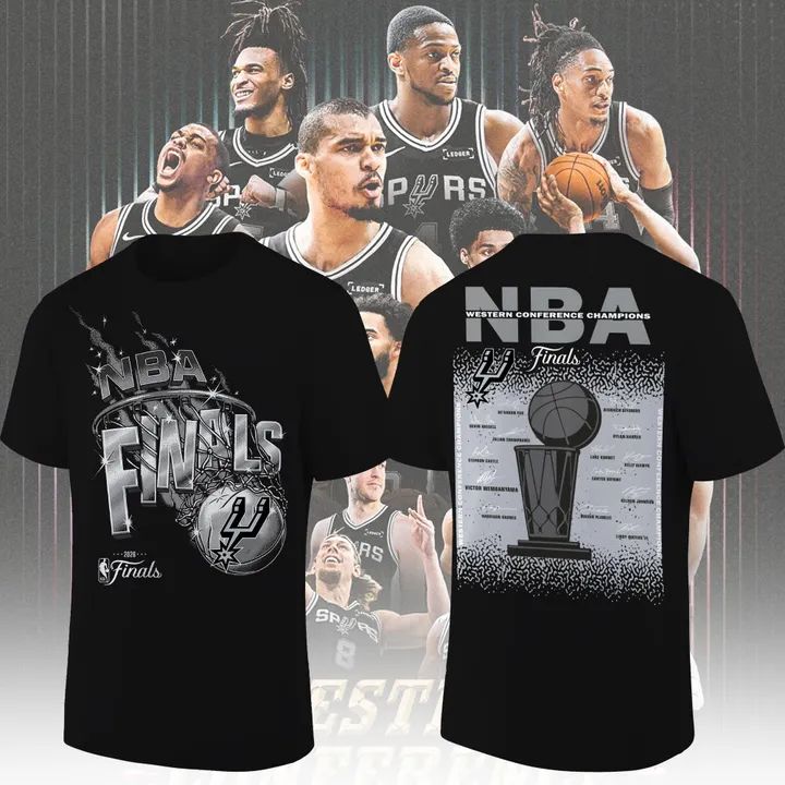 San Antonio Spurs 2026 Western Conference Finals Champions T-Shirt