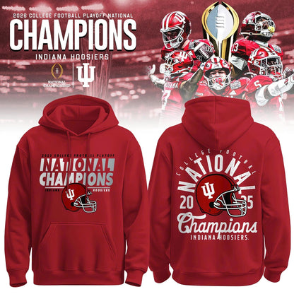 Indiana Hoosiers National Champions 2025/26 Hoodie