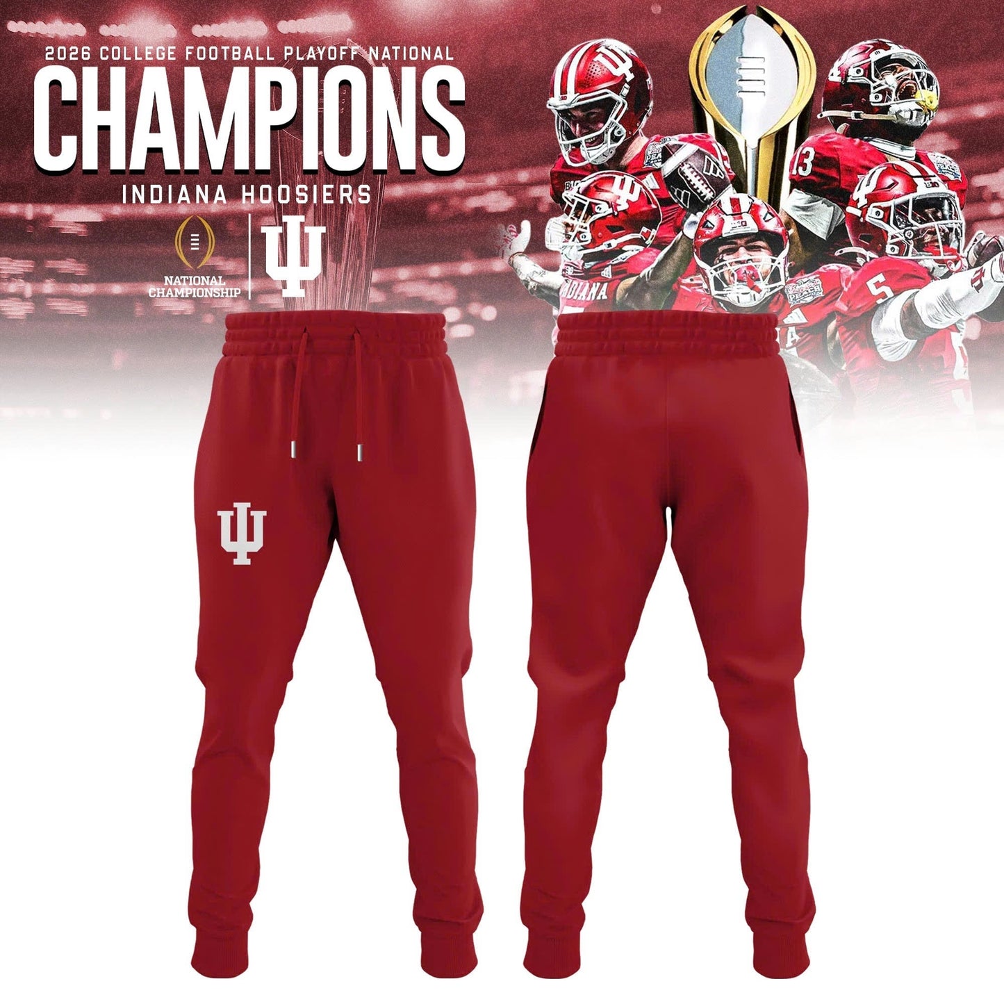 Indiana Hoosiers National Champions 2025/26 Hoodie