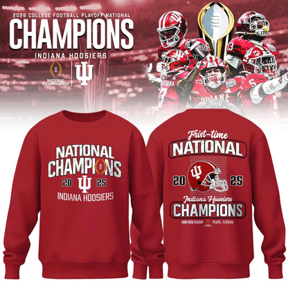 Indiana Hoosiers National Champions 2025/26 Sweatshirt