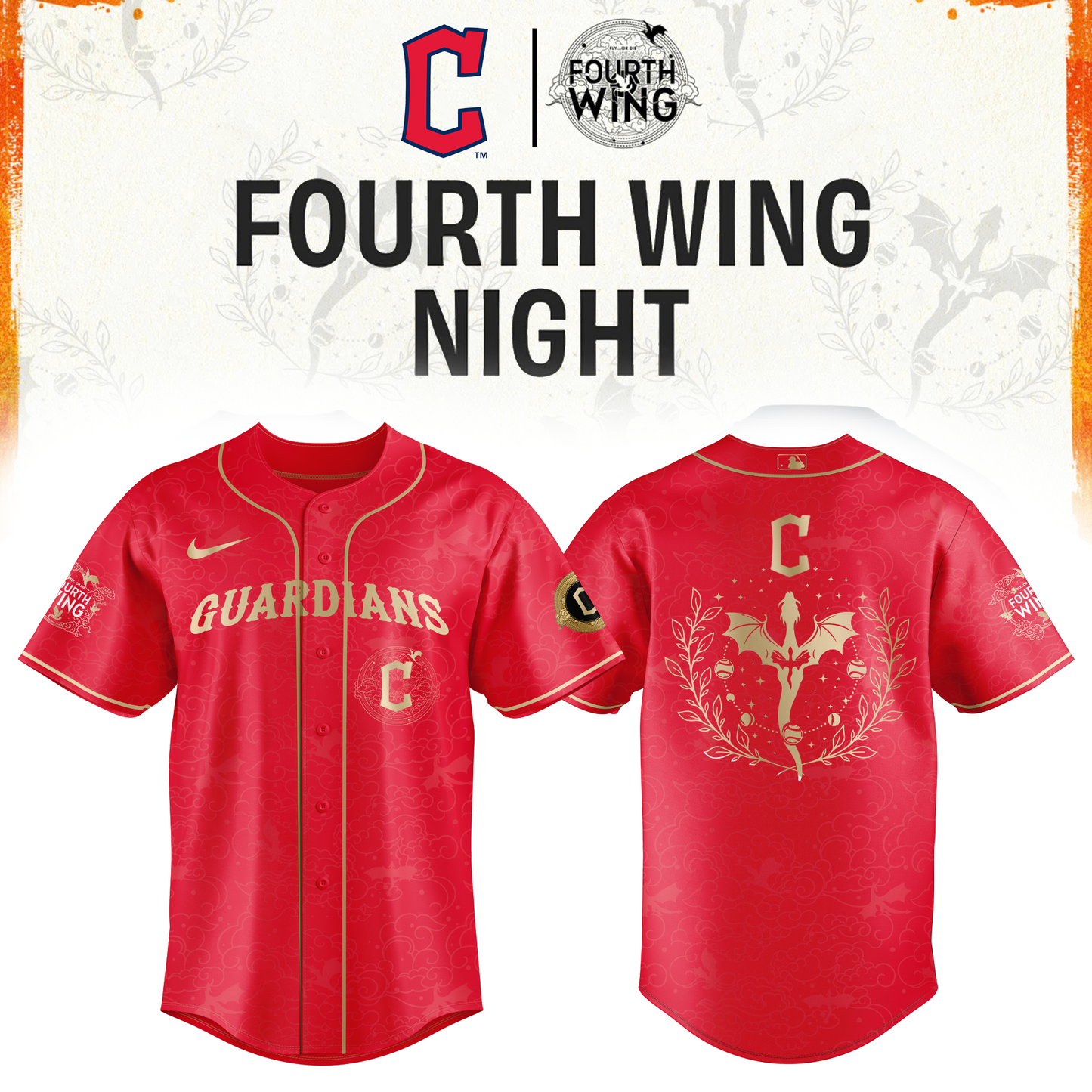 MLB All Teams 26 x Dragon Wing Night Limited Edition Jersey| Cap | Jogger