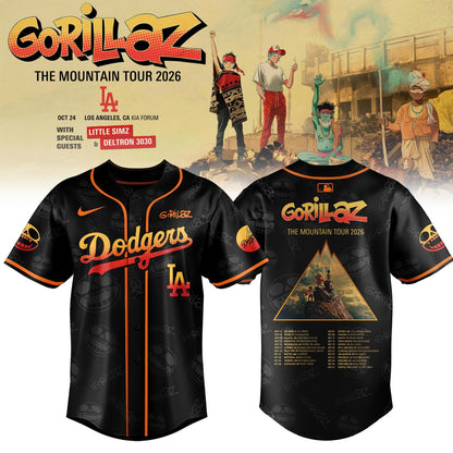 MLB x Gorillaz ‘The Mountain Tour 2026’ Limited Edition Jersey