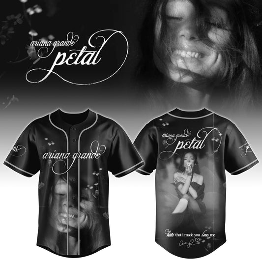 Ariana Grande Special Album Petal 2026 Limited Edition Baseball Jersey