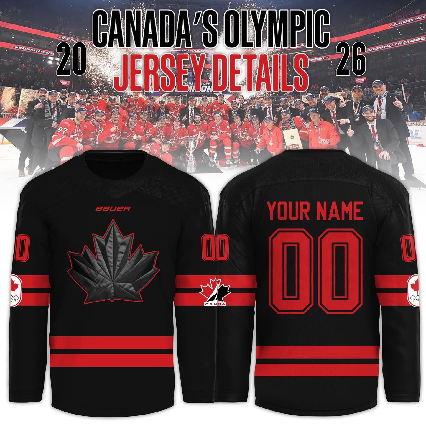 Hockey x Canada Olympic 2026 Hockey Jersey Limited Edition