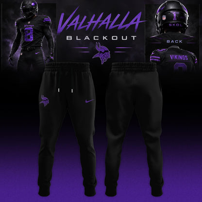 Minnesota Vikings ‘Black Out’ 2026 Special Edition T-shirt