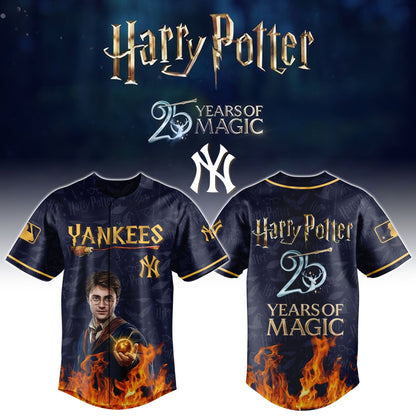 MLB x Harry Potter 25 Years of Magic Baseball Jersey V2