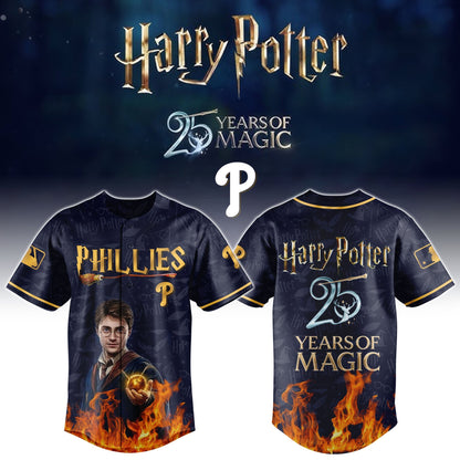 MLB x Harry Potter 25 Years of Magic Baseball Jersey V2