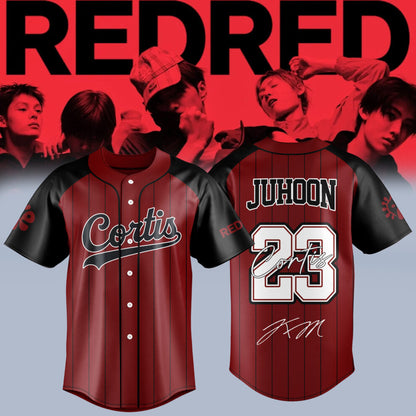 CORTIS: 2ND EP “GREENGREEN” – “REDRED” Exclusive Baseball Jersey