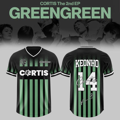 CORTIS: 2ND EP “GREENGREEN” Limited Football Jersey
