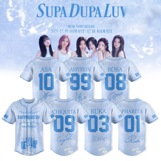 BABY MONSTER: MV NEW SUPA DUPA LUV JERSEY LIMITED