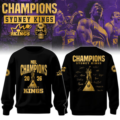 Sydney Kings Champions NBL 2026 Sweatshirt Limited Edition