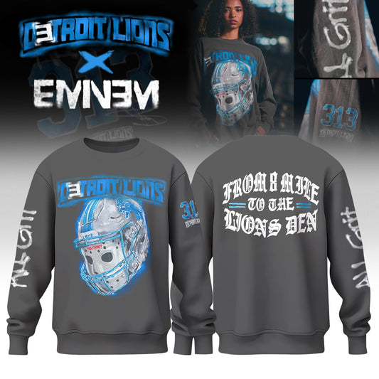Eminem x Detroit Lions Thanksgiving Halftime Show� Limited Edition Sweat