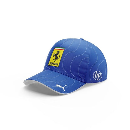 Scuderia Ferrari HP 2025 Monza Limited Edition Blue Polo
