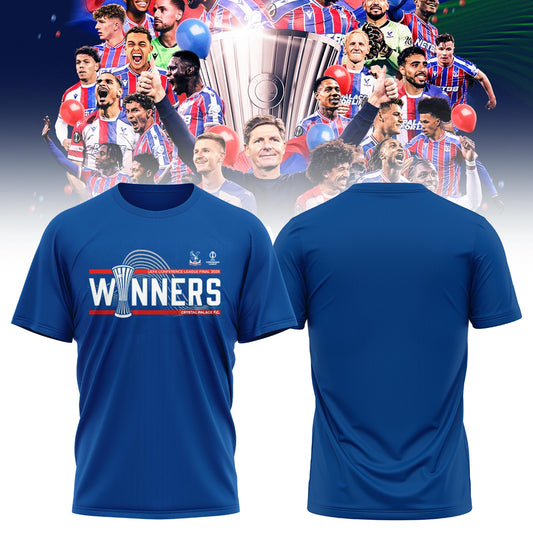 Crystal Palace 2025-26 UEFA Conference League Winners T-Shirt